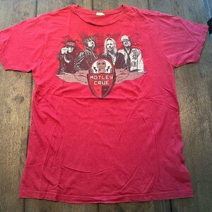 Vintage Motley Crüe Concert t shirt 2011 men’s Size Large
